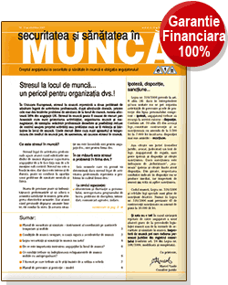 Securitatea si Sanatatea in Munca
